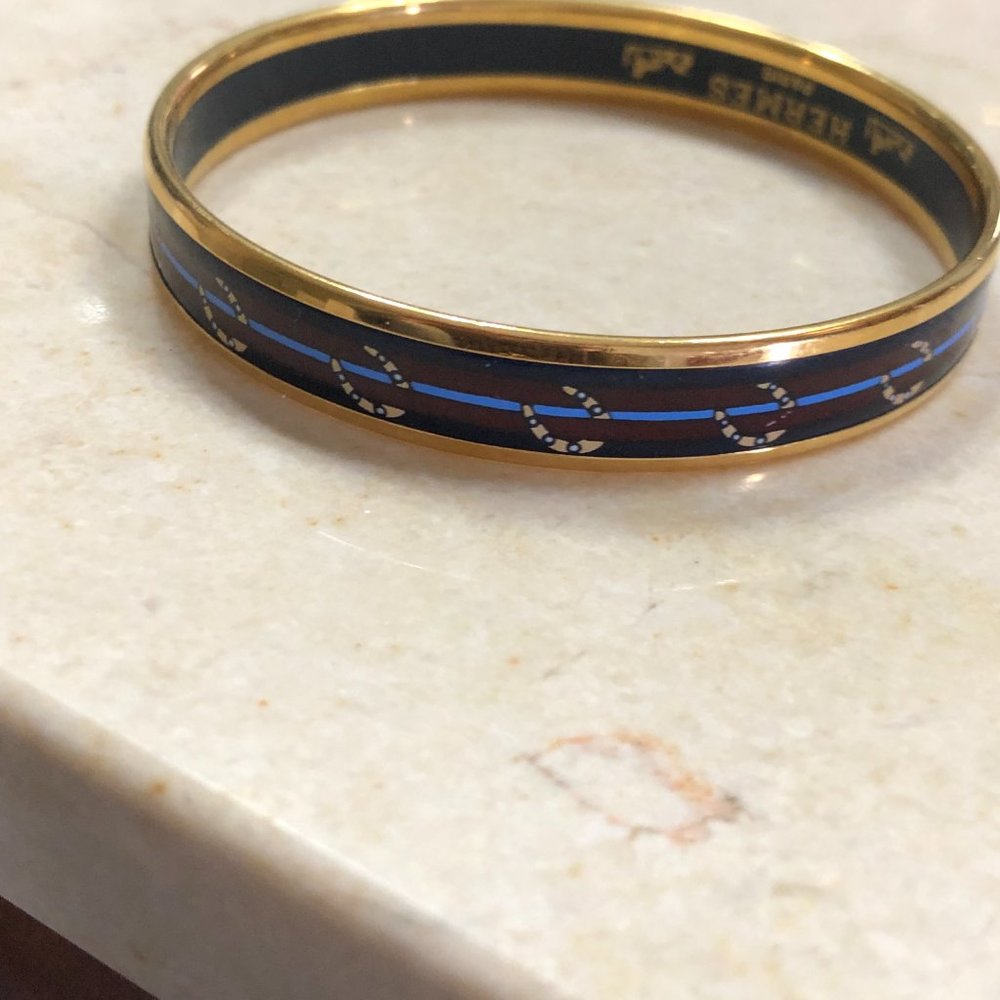 Hermes Enamel Bracelet